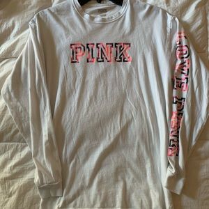 PINK VS WHITE LONGSLEEVE (I WILL IRON)